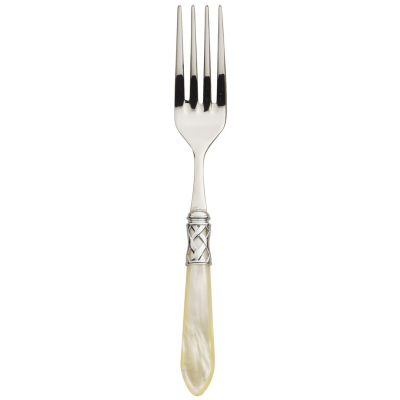 Widelec do serwowania Casa Bugatti Aladdin Ivory/Steel