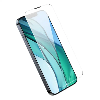 Szkło hartowane Baseus Corning do iPhone 13/13Pro/14 z filtrem przeciwpyłowym - 3