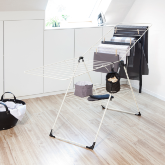 Dwupoziomowa suszarka Brabantia metallic grey 106 cm - 3