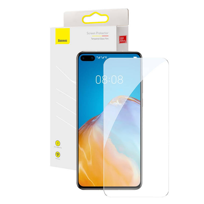 BASEUS HUAWEI P40 Tempered Glass (Transparent)