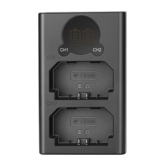  NEEWER DL-FZ100 NP-FZ100-S Dual Battery Charger - 4