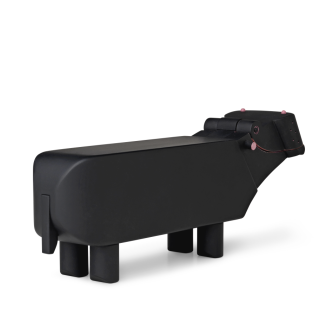 Figurka drewniana Kay Bojesen Hippo painted 26 cm - 3