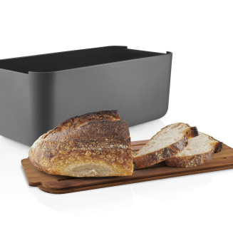  Eva Solo Elephant gray bamboo bread box - 2