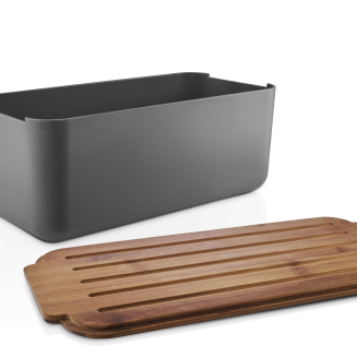  Eva Solo Elephant gray bamboo bread box - 4