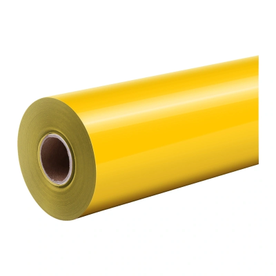 Folia termotransferowa HTVRONT Pure 30.5cm x 1.8m (żółta)