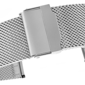 Bransoleta Siatka Srebrna HQ 22 mm 302S22-Z - 2