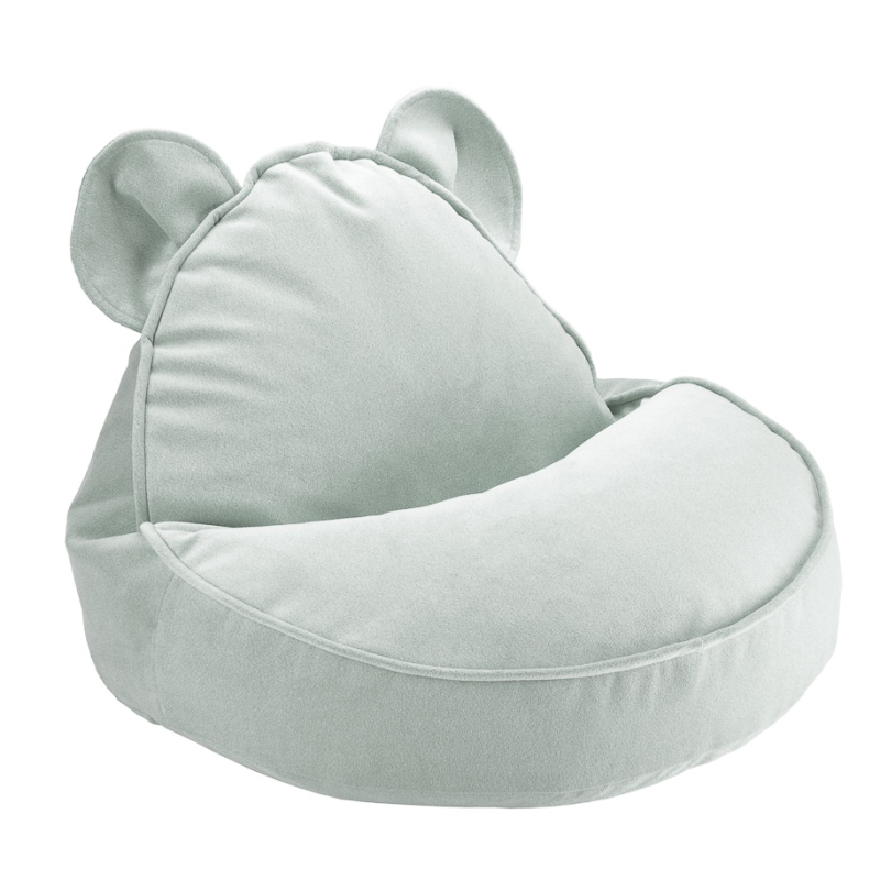 Pufa dziecięca Wigiwama Bear Velvet Misty Green