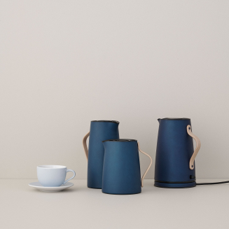 Termos na kawę Stelton Emma dark blue 1.2 l - 2