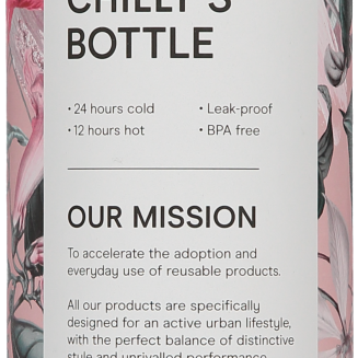 Butelka termiczna Chilly's Bottles 3D Tropical Flamingo 500 ml - 3
