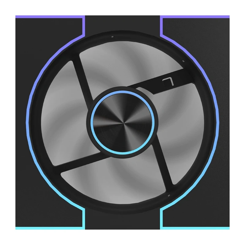 Wentylator DarkFlash DM8 LINE (czarny)