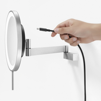  Zack Linea Matte LED Backlit Cosmetic Wall Mirror - 3