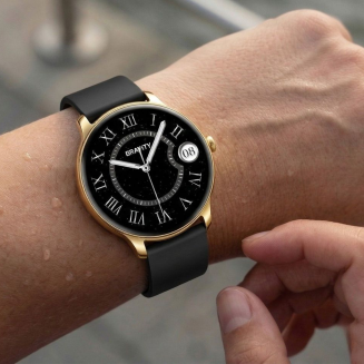 Smartwatch Gravity Złoty Pasek + Bransoleta GT31-2 - 15