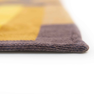 Okrągły dywan Louis de Poortere Nuance Module yellow meyer - 2