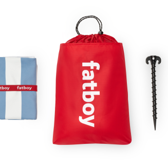 Ręcznik plażowy z poduszką Fatboy Beach Baggy Wave Blue - 2