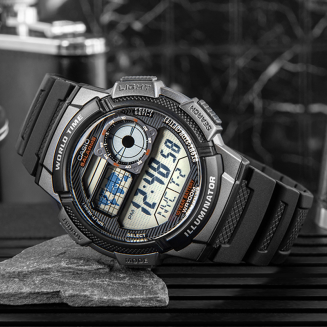 Zegarek Męski CASIO AE-1000W-1BVDF + BOX - 7