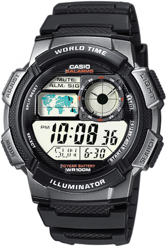 Zegarek Męski CASIO AE-1000W-1BVDF + BOX