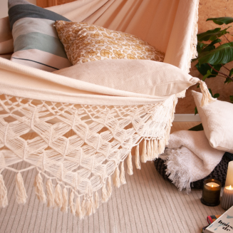 Hamak La Siesta Bossanova latte kingsize - 5