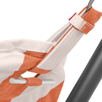 Hamak Fatboy Headdemock Superb Deluxe Stripe Orange Creme - 5