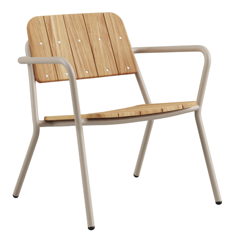 SACKit Kirra Patio Taupe Garden Chair