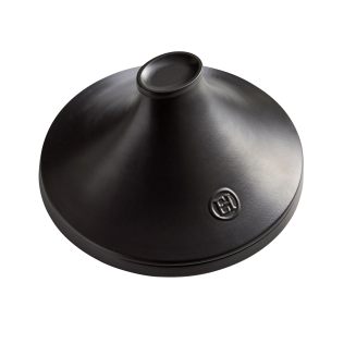 Naczynie tagine Emile Henry Delight 2l czarne indukcja - 2
