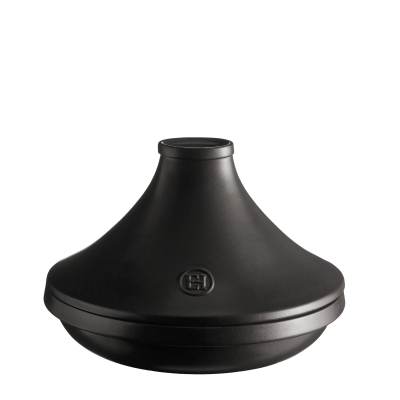 Naczynie tagine Emile Henry Delight 2l czarne indukcja