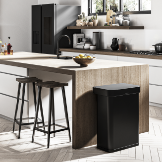 Kosz Simplehuman Sensor z czujnikiem ruchu i głosu czarny 58l - 6