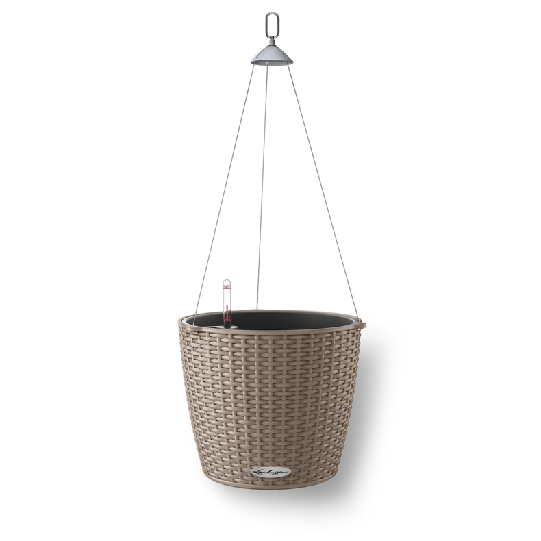  Lechuza Nido Cottage flowerpot 35 sand brown