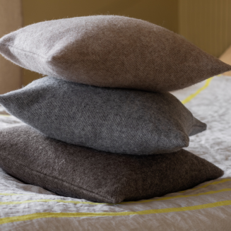 Poszewka na poduszkę Lapuan Kankurit ARVO brown 45x45 cm - 4