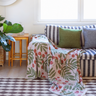 Poszewka na poduszkę Lapuan Kankurit ARVO brown 45x45 cm - 5