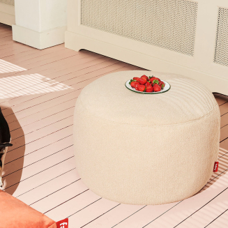  Fatboy Point Large Sherpa Ecru pouffe Ø70x40 cm - 4