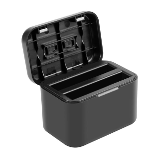 Etui ładujące PULUZ do Insta360 X4 na 2 baterie (czarne) - 2