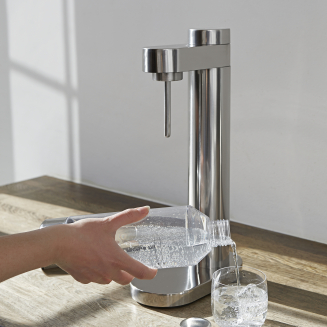 Saturator do wody Stelton Brus Steel - 4