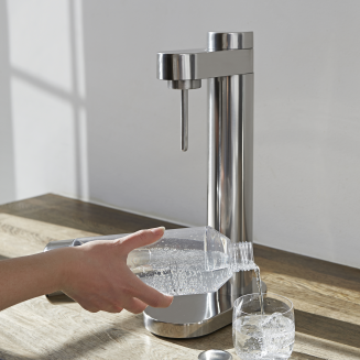 Saturator do wody Stelton Brus Steel - 4