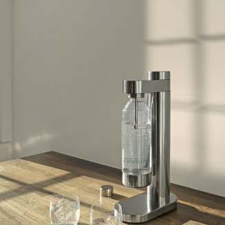 Saturator do wody Stelton Brus Steel - 2