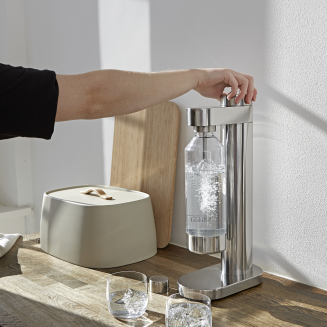 Saturator do wody Stelton Brus Steel - 6