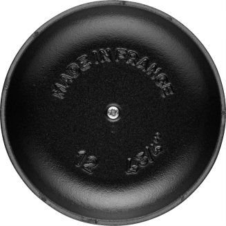 Garnuszek żeliwny okrągły Staub La Coquette - 500 ml, Czarny - 2
