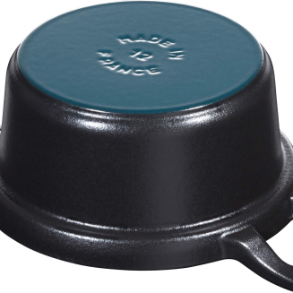 Garnuszek żeliwny okrągły Staub La Coquette - 500 ml, Czarny - 4