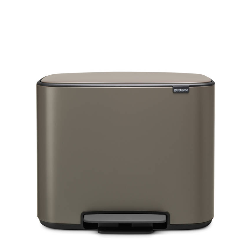  Brabantia Bo waste bin 36l, platinum