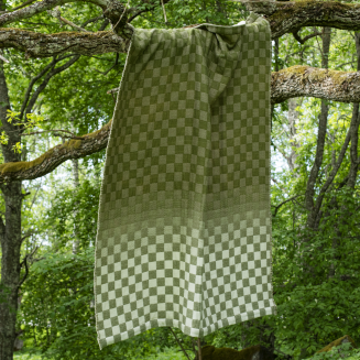 Koc Lapuan Kankurit Shakki beige-olive-white 130x180 cm - 4