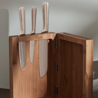 Nóż Santoku Alessi Mami 26 cm - 3