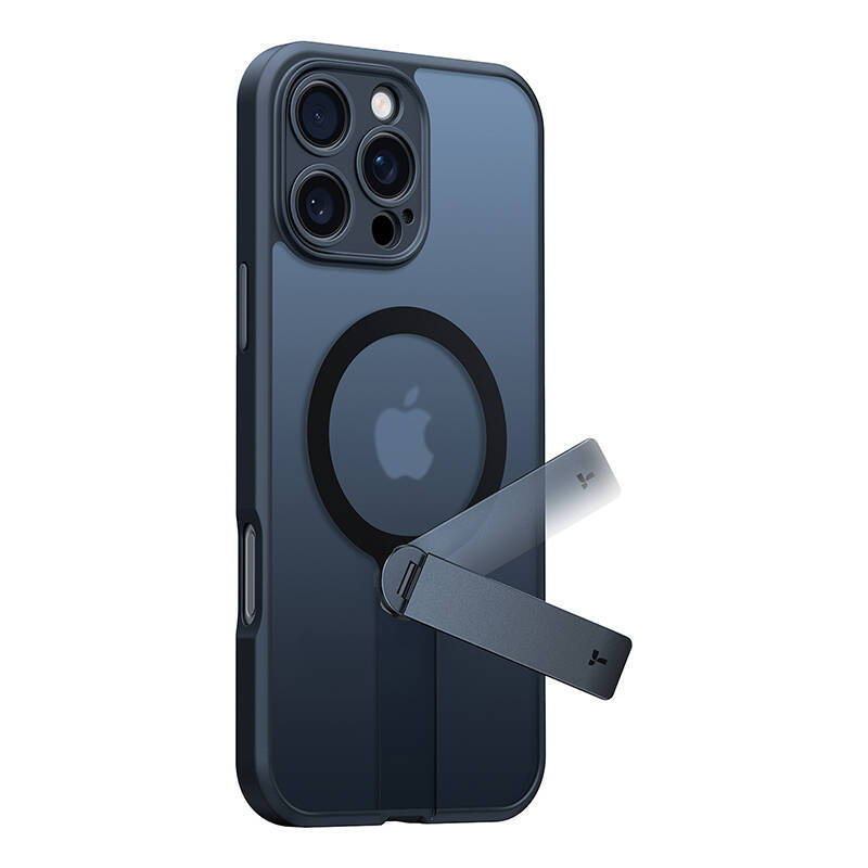  TORRAS Pstand Spin Case for iPhone 16 Pro (Black)