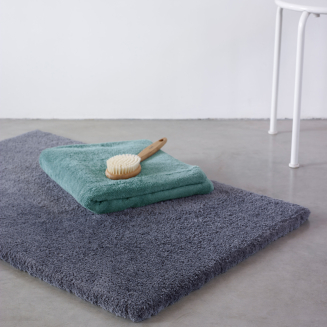  Aquanova Mauro Graphite bathroom rug 80x160 cm - 6