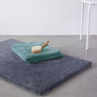  Aquanova Mauro Graphite bathroom rug 80x160 cm - 6