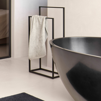  Aquanova Mauro Graphite bathroom rug 80x160 cm - 7