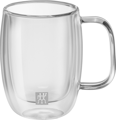 Zestaw dwóch filiżanek do espresso z uchwytem Zwilling Sorrento - 134 ml | BESTSELLER