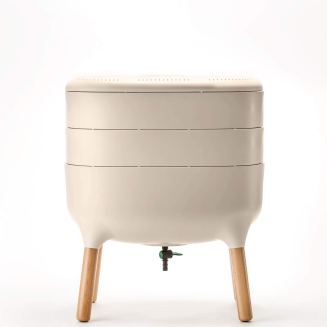 Kompostownik domowy Urbalive kremowy 50x38 cm - 2