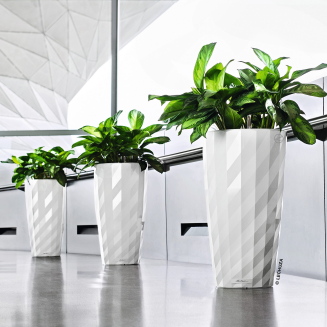  Lechuza Diamante Premium 40 flowerpot, glossy anthracite - 11