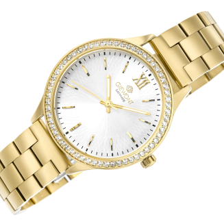 Zegarek Damski Giewont Sapphire Złoto Srebrny GW1140-B2 - 3