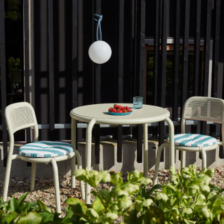 ZESTAW: Stół ogrodowy Fatboy Tavolo Toní + 4 x Krzesło ogrodowe Fatboy Bistro Chair Toní - 8