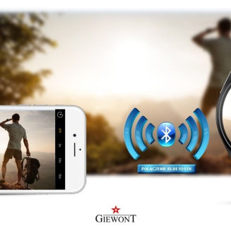 Smartwatch GIEWONT Vertex SmartCall GW450-1 Carbon/Carbon Silikon - 11